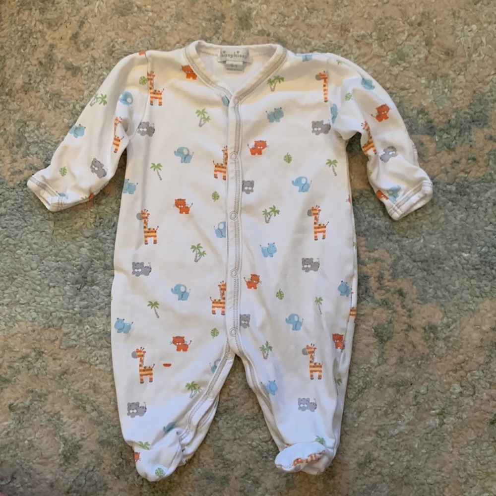Kissy kissy animal onesie